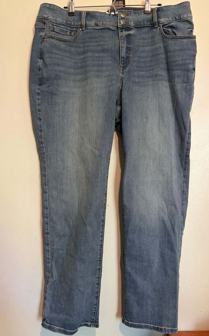 Lane Bryant Blue Denim Jeans Size 22